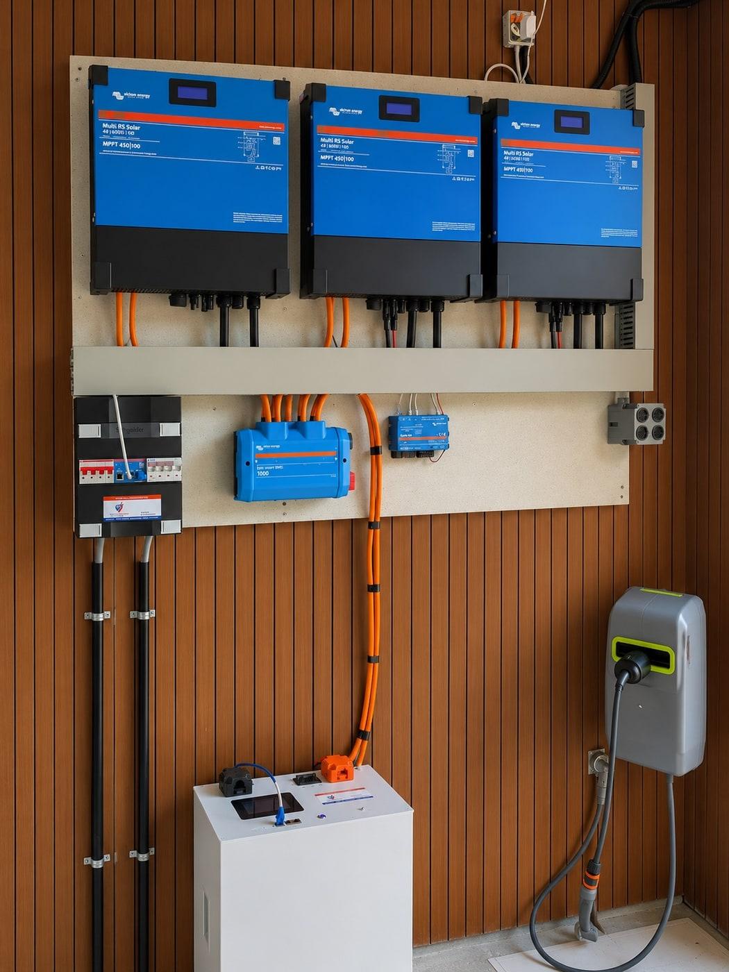 Thuisbatterij installatie